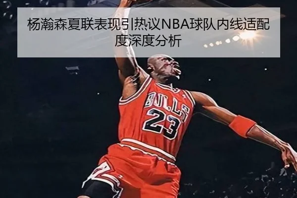 杨瀚森夏联表现引热议NBA球队内线适配度深度分析
